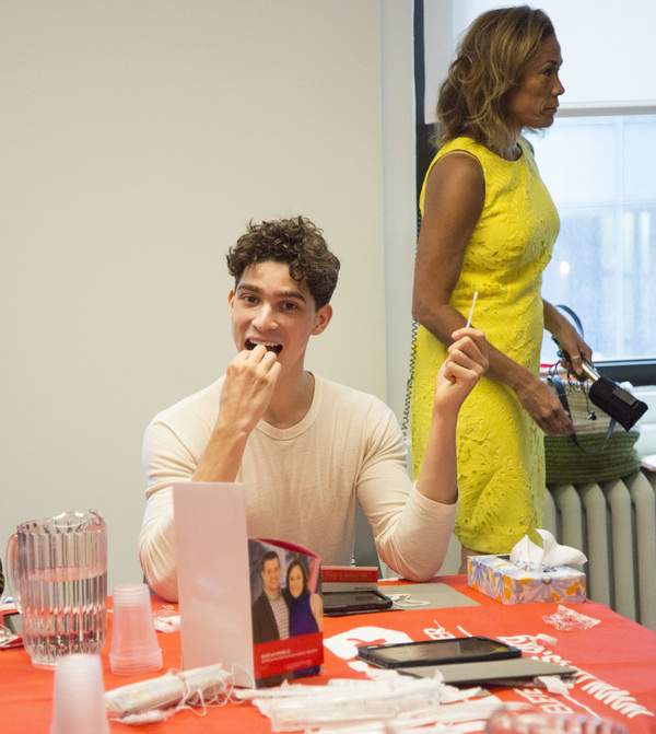 Photo Flash: Alex Newell, Jessie Mueller, and Fellow Stars Attend Broadway Match Maker  Image