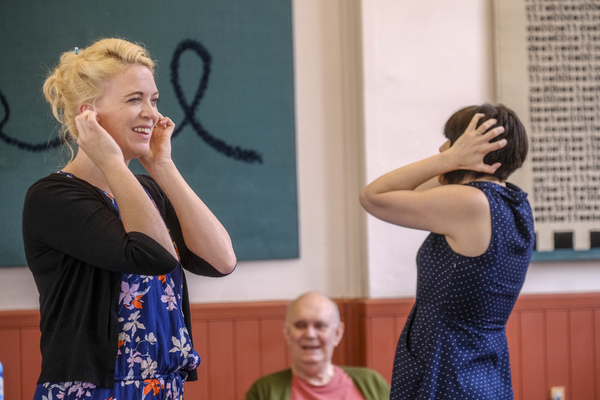 Frances Marshall, Alan Ayckbourn, Louise Shuttleworth
 Photo