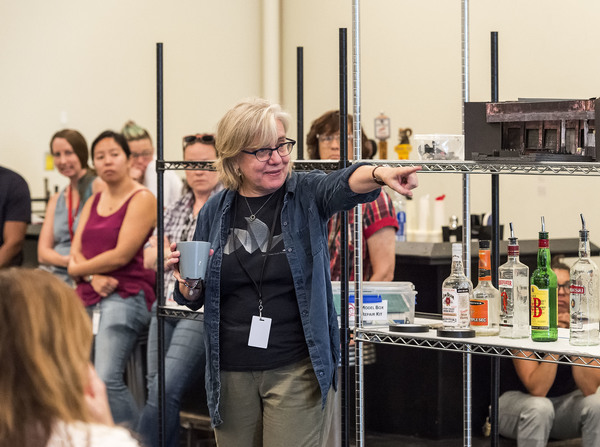 Photo Flash: In Rehearsal with CTG's SWEAT  Image