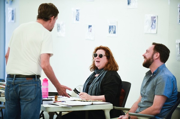 Dylan Baker,Theresa Rebeck and Moritz von Stuelpnagel Photo