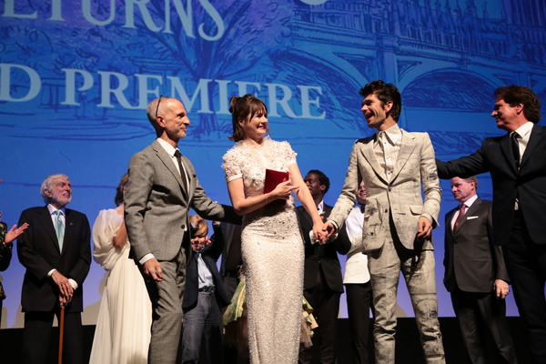 John DeLuca, Emily Mortimer, Ben Whishaw and Rob Marshall Photo
