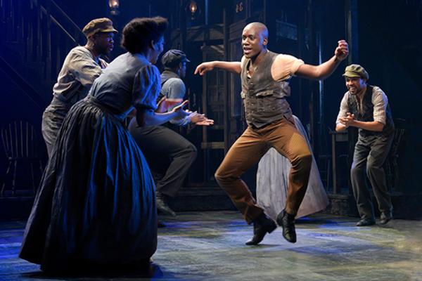 Sidney Dupont (William Henry Lane), and (l to r) Sir Brock Warren (Ensemble), ChloÃ Photo