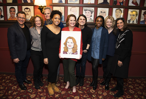 Jennifer Laura Thompson and Dear Evan Hansen cast Photo