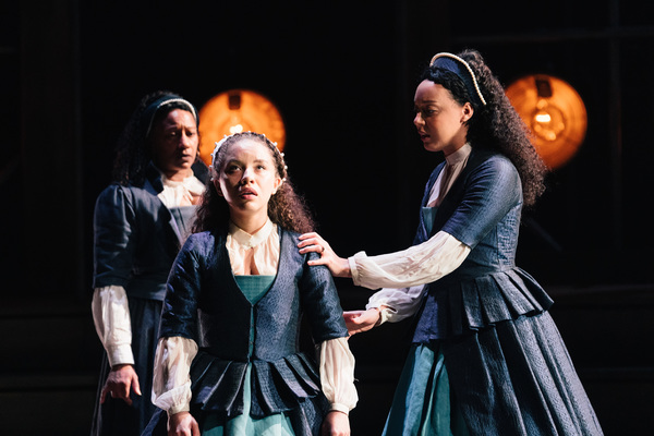 Clare Perkins, Saffron Coomber, and Adelle Leonce Photo