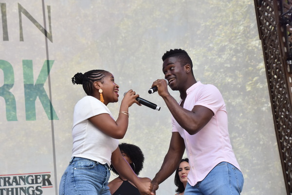 Photo Coverage: Ryann Redmond, Arielle Jacobs, and More Perform at Broadway in Bryant Park  Image