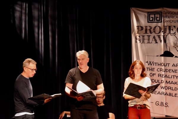 Arnie Burton, Douglas Sills and Mara Davi Photo