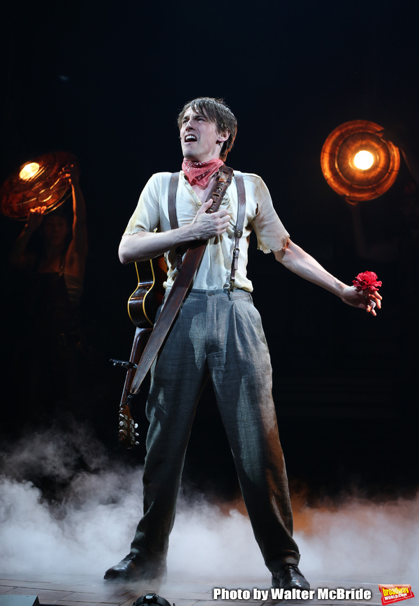 Reeve Carney during the Broadway Press Performance Preview of 