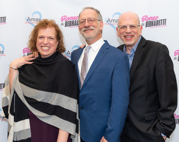 Rina Saltzman, Mark Saltzman, Seth Saltzman Photo