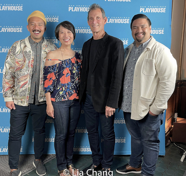 Jomar Tagatac, Jeanne Sakata, Bill English and Jeffrey Lo Photo