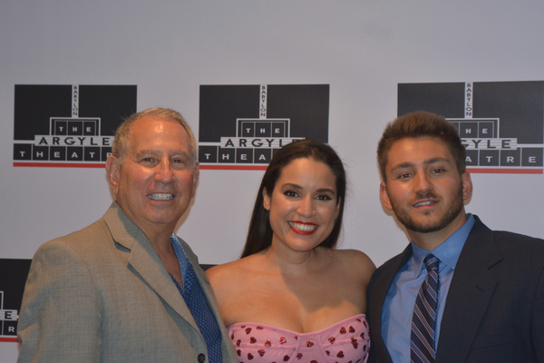 Mark Perlman, Gina Naomi Baez and Dylan Perlman Photo