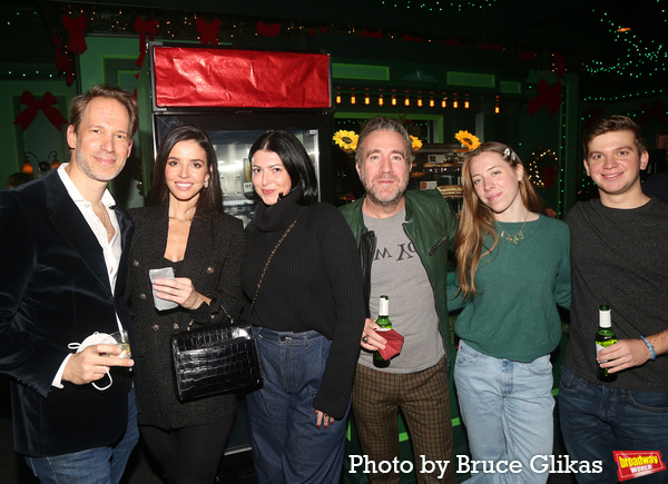 Creative Director of Immersive Van Gogh David Korins, Elysia Wren and guests Photo