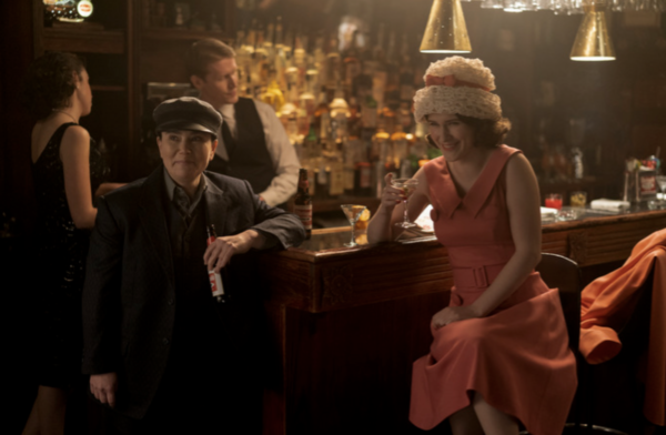 (L-R) Alex Borstein (Susie Myerson), Rachel Brosnahan (Miriam 'Midge' Maisel)

Photo  Photo