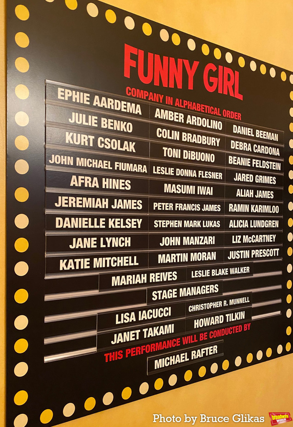 Signage at The August Wilson Theater Photo