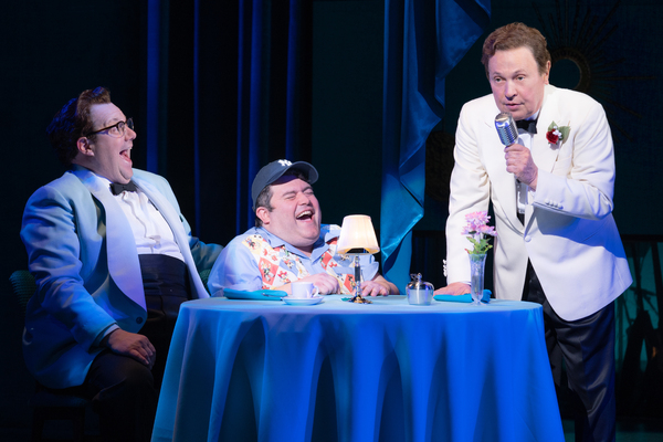 Jordan Gelber, Brian Gonzalez and Billy Crystal Photo
