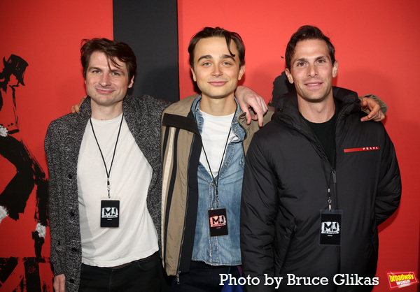 Gil Freston, Ben Ahlers and Eli Bronfman Photo