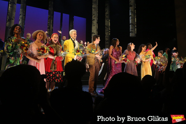 Julia Lester, Gavin Creel, Jason Forbach, Patina Miller, Sara Bareilles, Phillipa Soo Photo