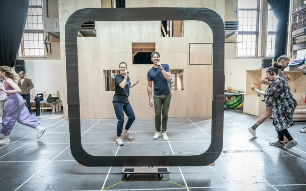 Photos: Andrew Rannells, Katie Brayben, and More in Rehearsal For TAMMY FAYE  Image