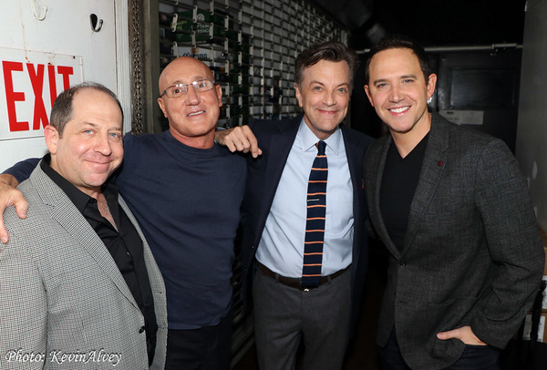 Jason Kravits, Gianni Valenti, Jim Caruso, Santino Fontana Photo