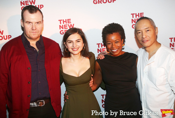 Jeb Kreager, Rachel Sachnoff, Quincy Tyler Bernstine and Ken Leung  Photo