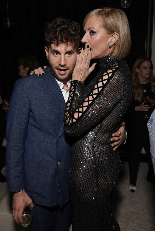 Ben Platt and Allison Janney Photo