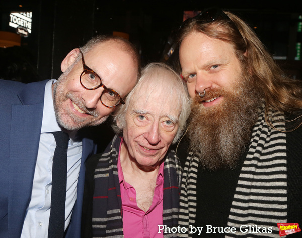 Assistant Director Adrian Wattenmaker, Director Austin Pendleton and Lighting Designe Photo