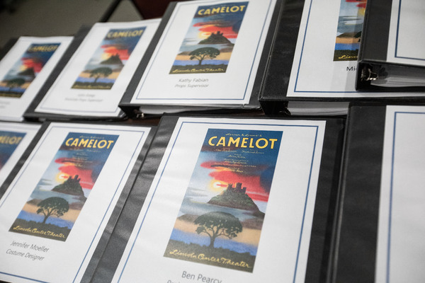 Photos: First Look at Andrew Burnap, Phillipa Soo, Jordan Donica & More in Rehearsals for CAMELOT  Image