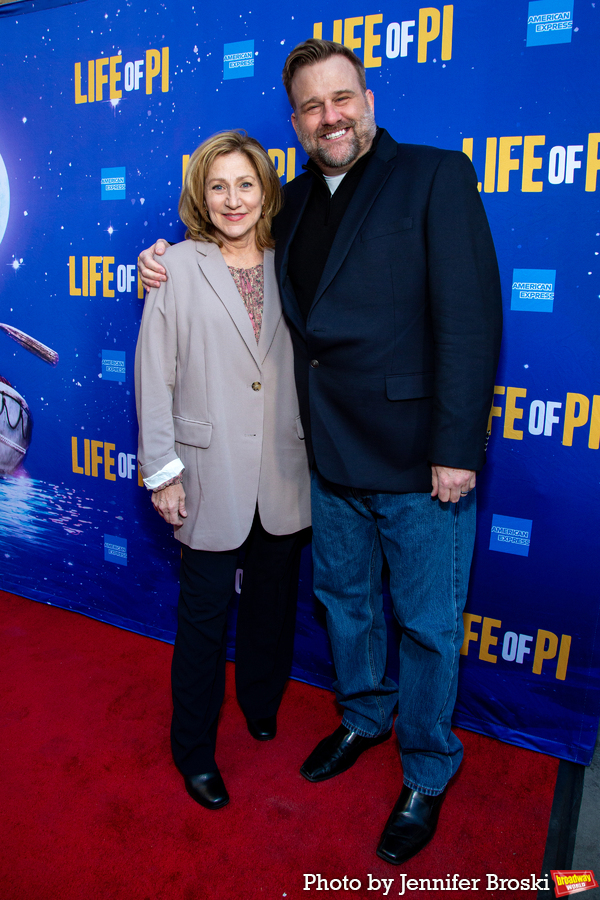 Edie Falco, Stephen Wallem Photo
