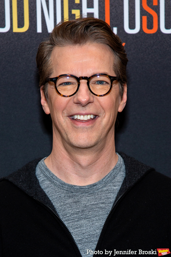 Photos: Sean Hayes & the Cast of GOOD NIGHT, OSCAR Meet the Press  Image
