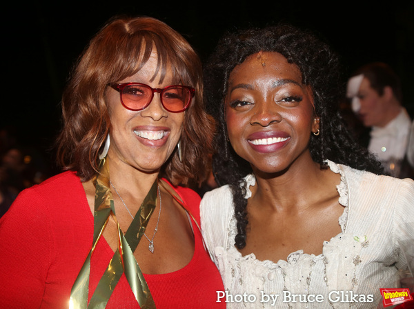 Gayle King and Emilie Kouatchou Photo