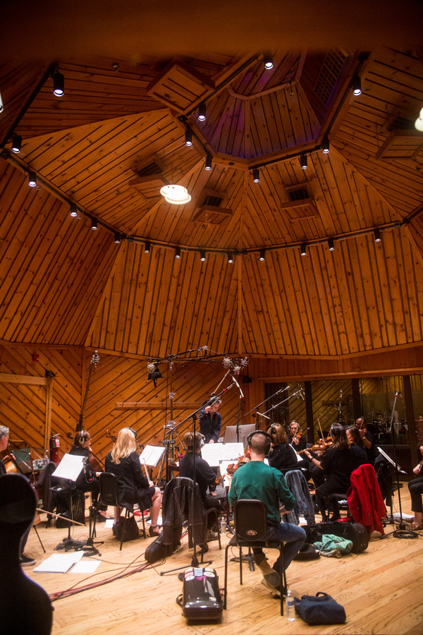 Photos: See Phillipa Soo, Andrew Burnap, Jordan Donica & More Recording the CAMELOT Cast Album  Image