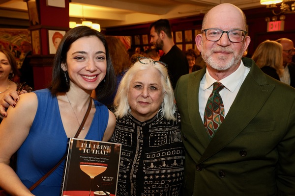Julie Benko, Joan Marcus, and Laurence Maslon Photo