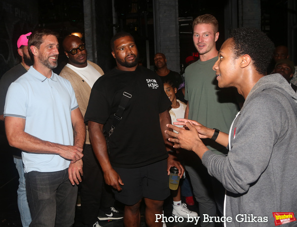 Photos: Aaron Rodgers & The New York Jets Visit MJ for HARD KNOCKS Finale  Image