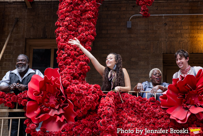 Phillip Boykin, Solea Pfeiffer, Lillias White, Reeve Carney Photo