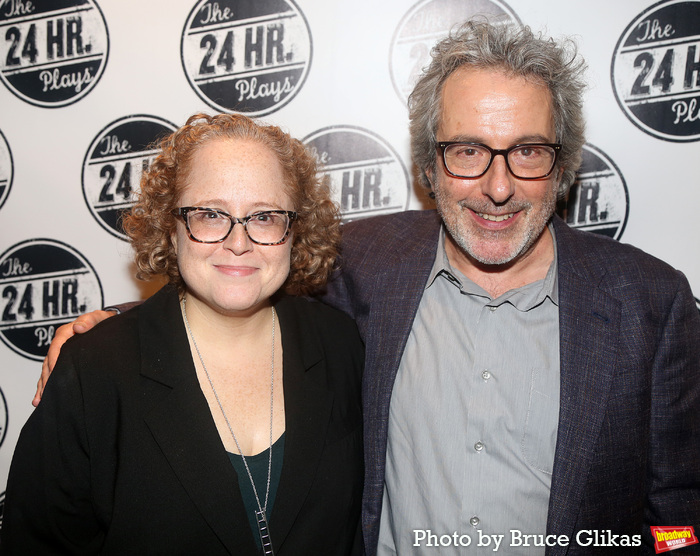 Sarah Storm and Warren Leight Photo