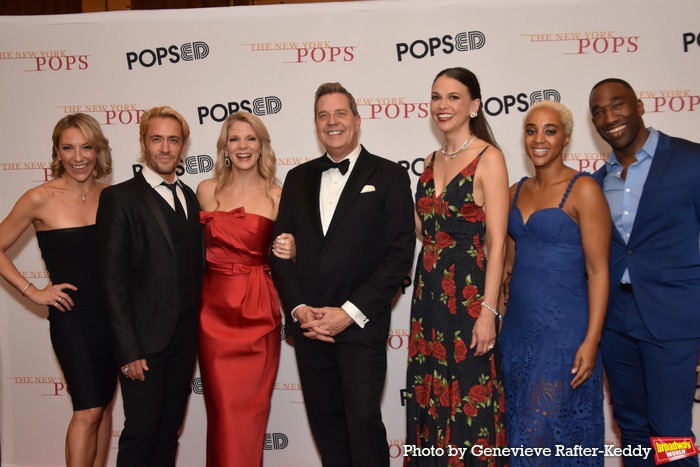 Erica Mansfield, Eric Sciotto, Kelli O'Hara, Steven Reineke, Sutton Foster, Sherisse  Photo