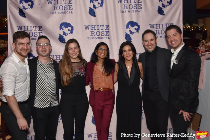 Charlie Rosen (Orchestrations) and Will Nunziata join with Sheela Ramnesh and the ban Photo