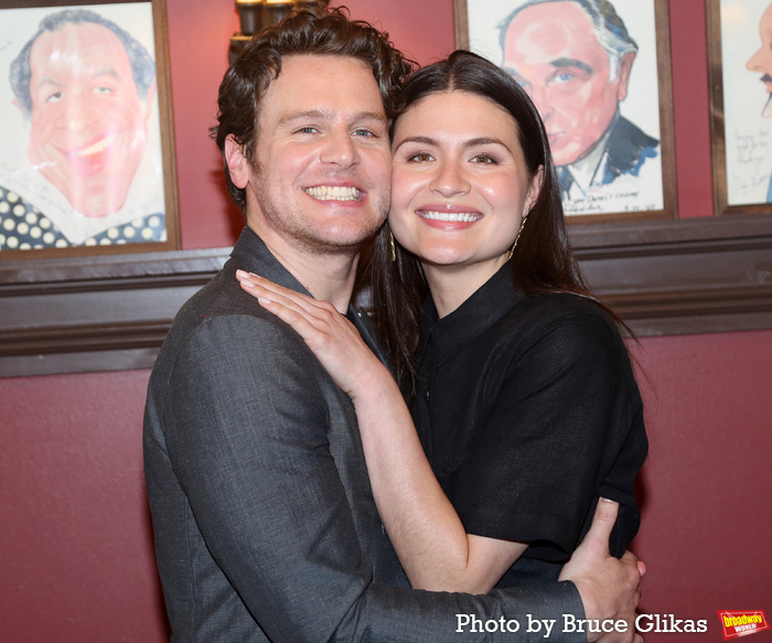 Jonathan Groff and Phillipa Soo Photo