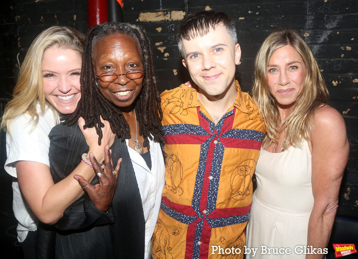 Sara Haines, Whoopi Goldberg, Cole Escola and Jennifer Aniston Photo