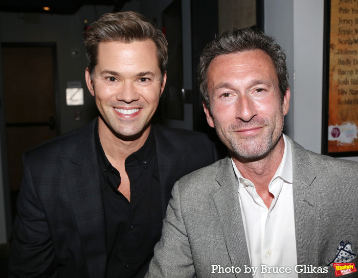 Andrew Rannells and Aaron Lazar Photo