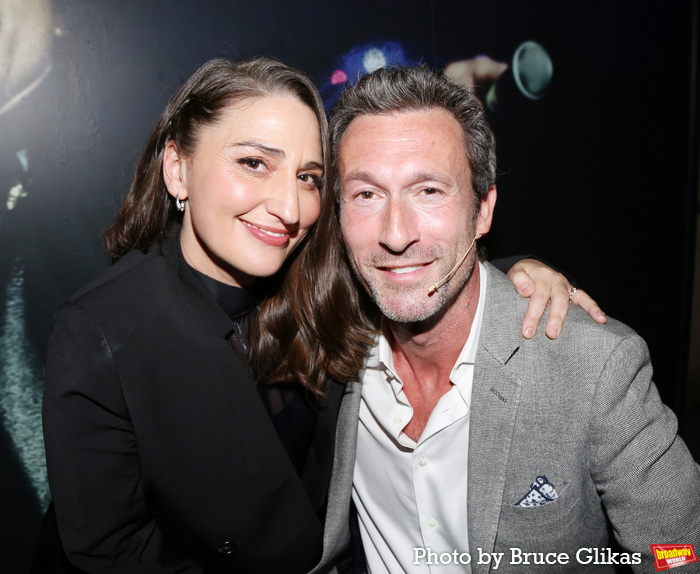 Sara Bareilles and Aaron Lazar Photo