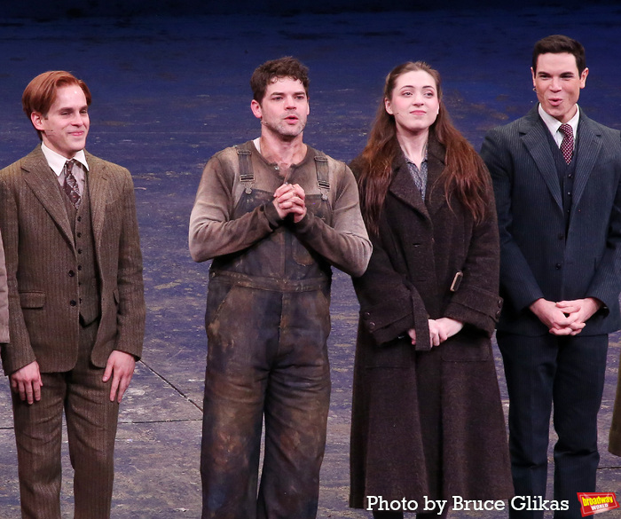 Taylor Trensch, Jeremy Jordan, Lizzy McAlpine and Jason Gotay Photo