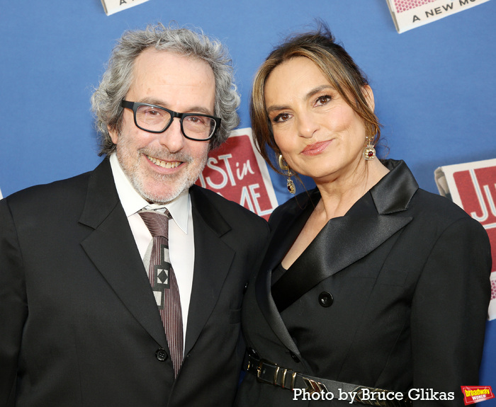 Warren Leight and Mariska Hargitay  Photo