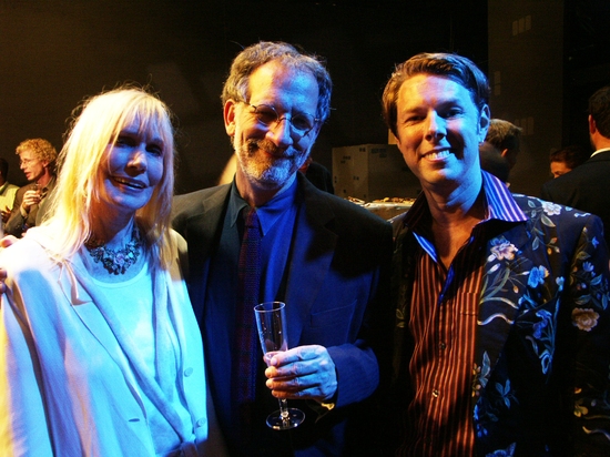 Sally Kellerman, Mark Saltzman and Daniel Henning Photo