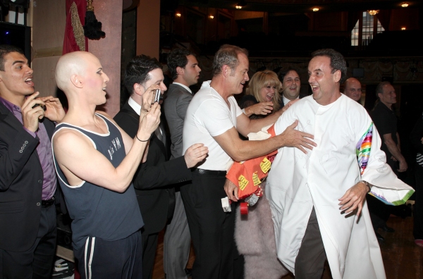 Dale Hensley (Gypsy Winner- La Cage) with Christophe Caballero, Jim Byk, Kelsey Gramm Photo