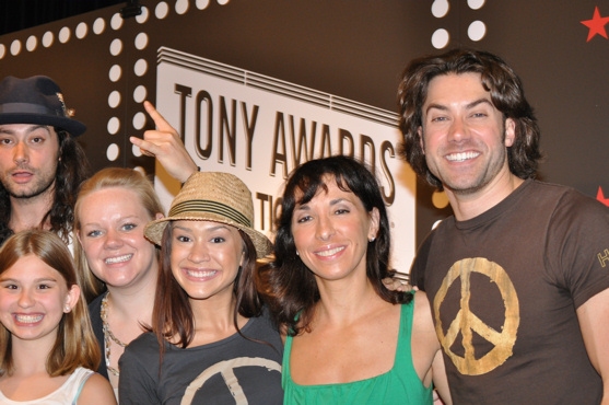 Constantine Maroulis, Hailey Saraney, Stacia Bolitho, Diana DeGarmo, Elyse Gardner an Photo