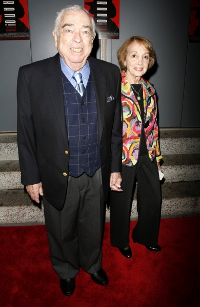 Jerry Bock & wife attend the Opening Night of CYRANO de BERGERAC 11/1/2007 Photo