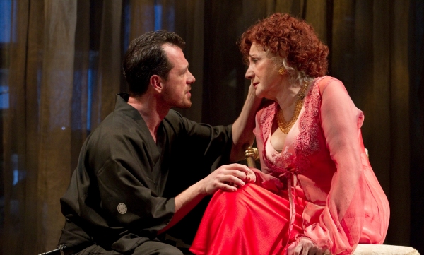 Darren Pettie and Olympia Dukakis Photo