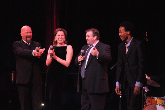 Scott Coulter, Christiane Noll, Bill Daugherty and Kendrick Jones Photo